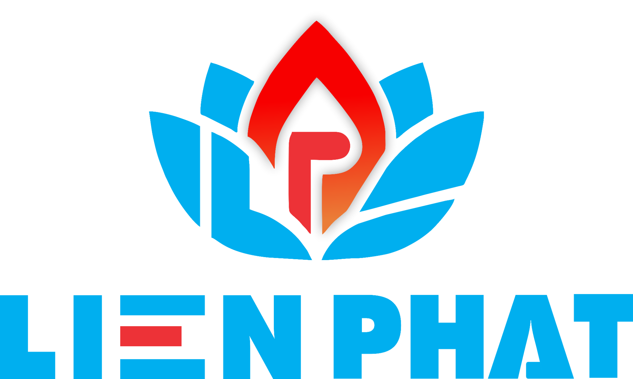 Logo kim loại nguyên bản của Quảng Cáo Liên Phát dùng làm ảnh tham chiếu cho Gemini